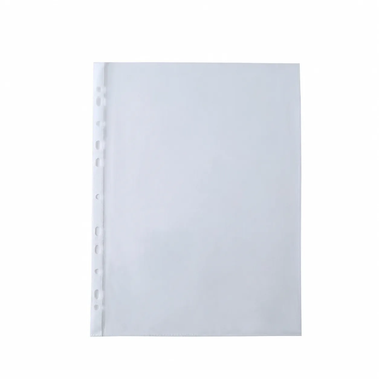 A4 11-Hole Clear Document Sleeves for Binders and Loose-Leaf Storage - Image 5