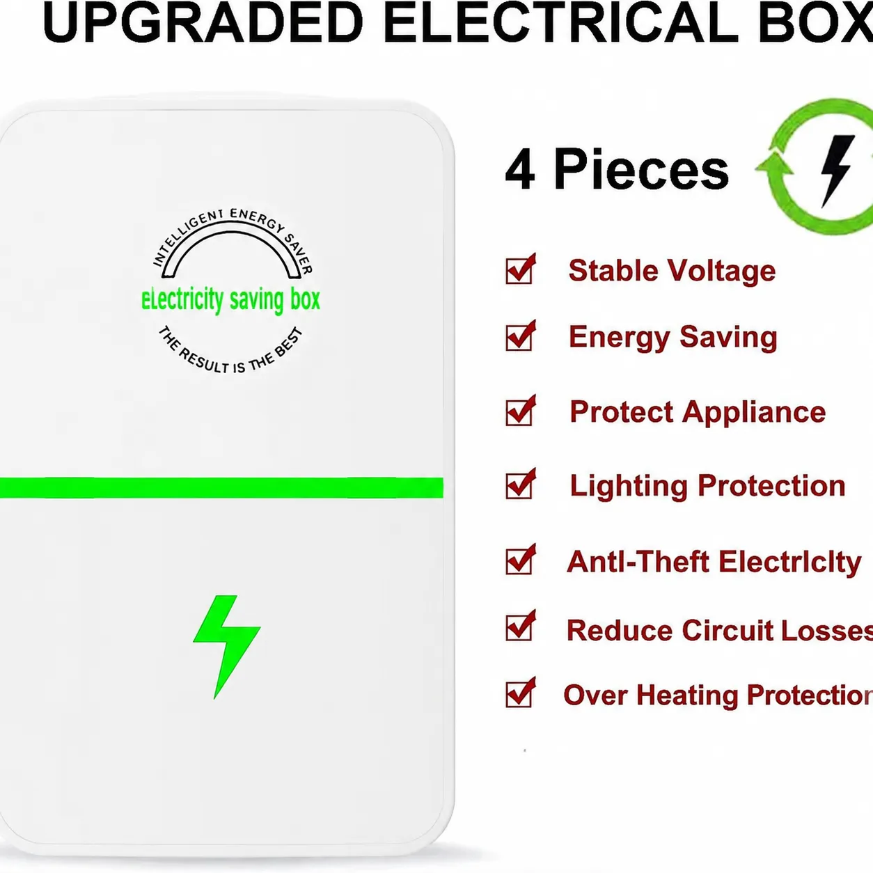 Home Electricity Saver, Household Appliance Power Stabilizer, Household Power Saver - Image 2