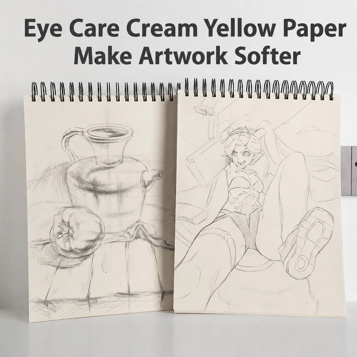 A4 Thick Paper Sketchbook for Drawing, Colored Pencils & Art Practice
 - Image 2