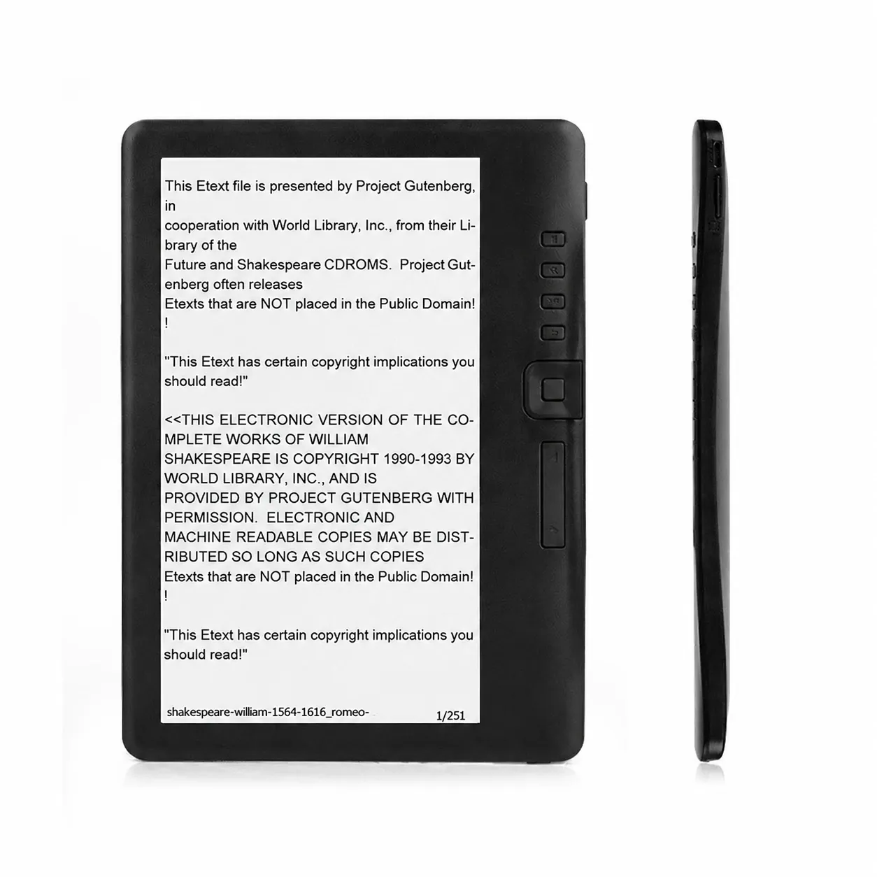 7-Inch Color E-Reader Tablet for Reading, Studying & Travel - Image 2