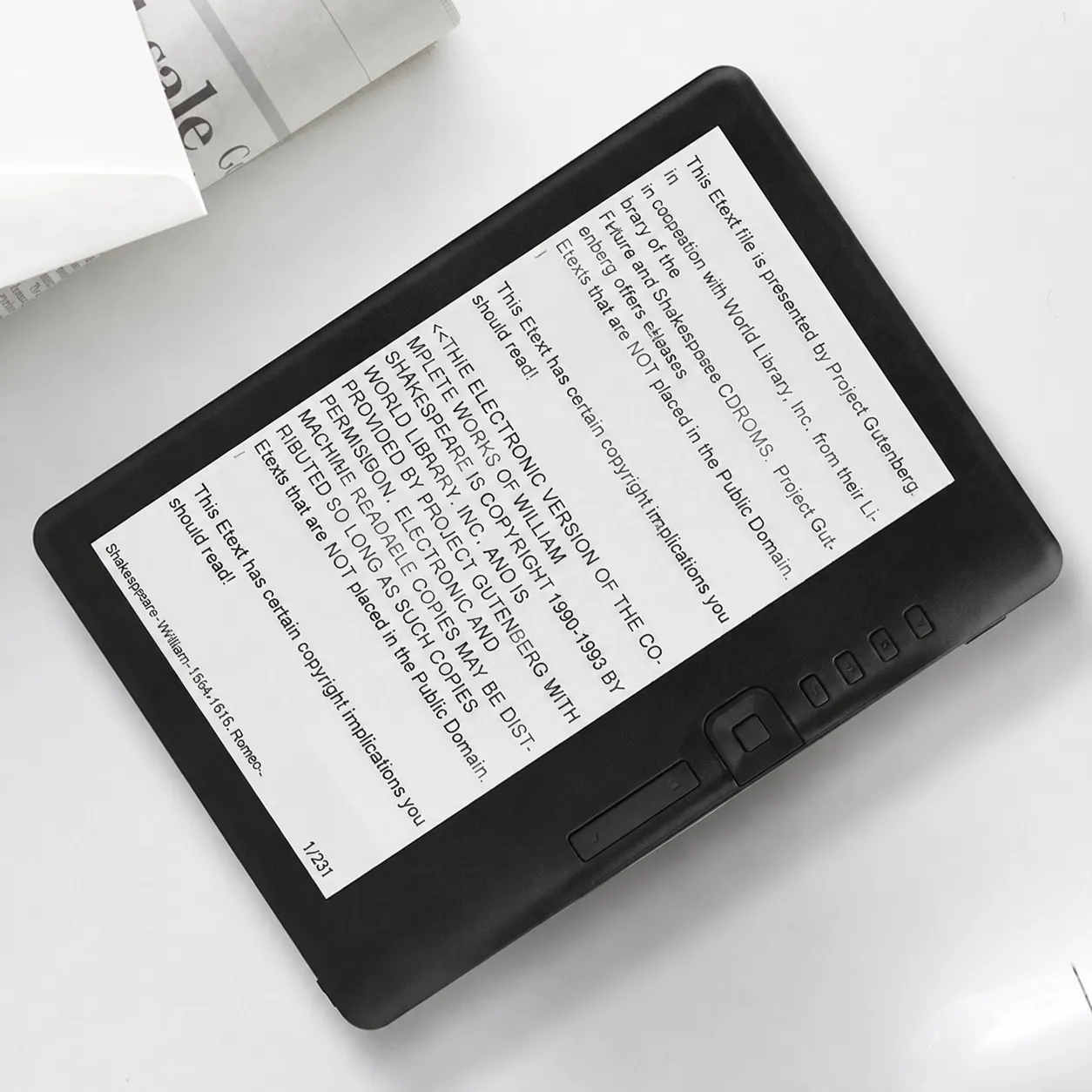 7-Inch Color E-Reader Tablet for Reading, Studying & Travel - Image 3