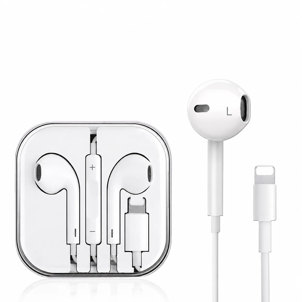 Wired Earbuds with Microphone & Volume Control, Lightning / USB-C / 3.5mm
 - Image 3