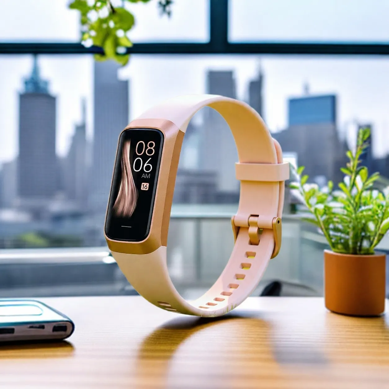 C60 Smart Fitness Tracker with Heart Rate Monitor, Sleep Tracking & Step Counter - Image 2