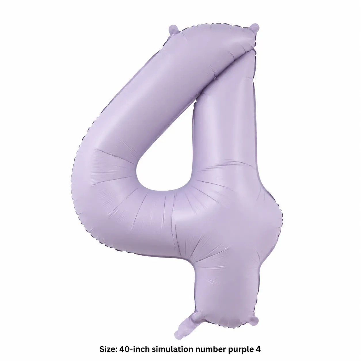 40 inch Purple Number 4
