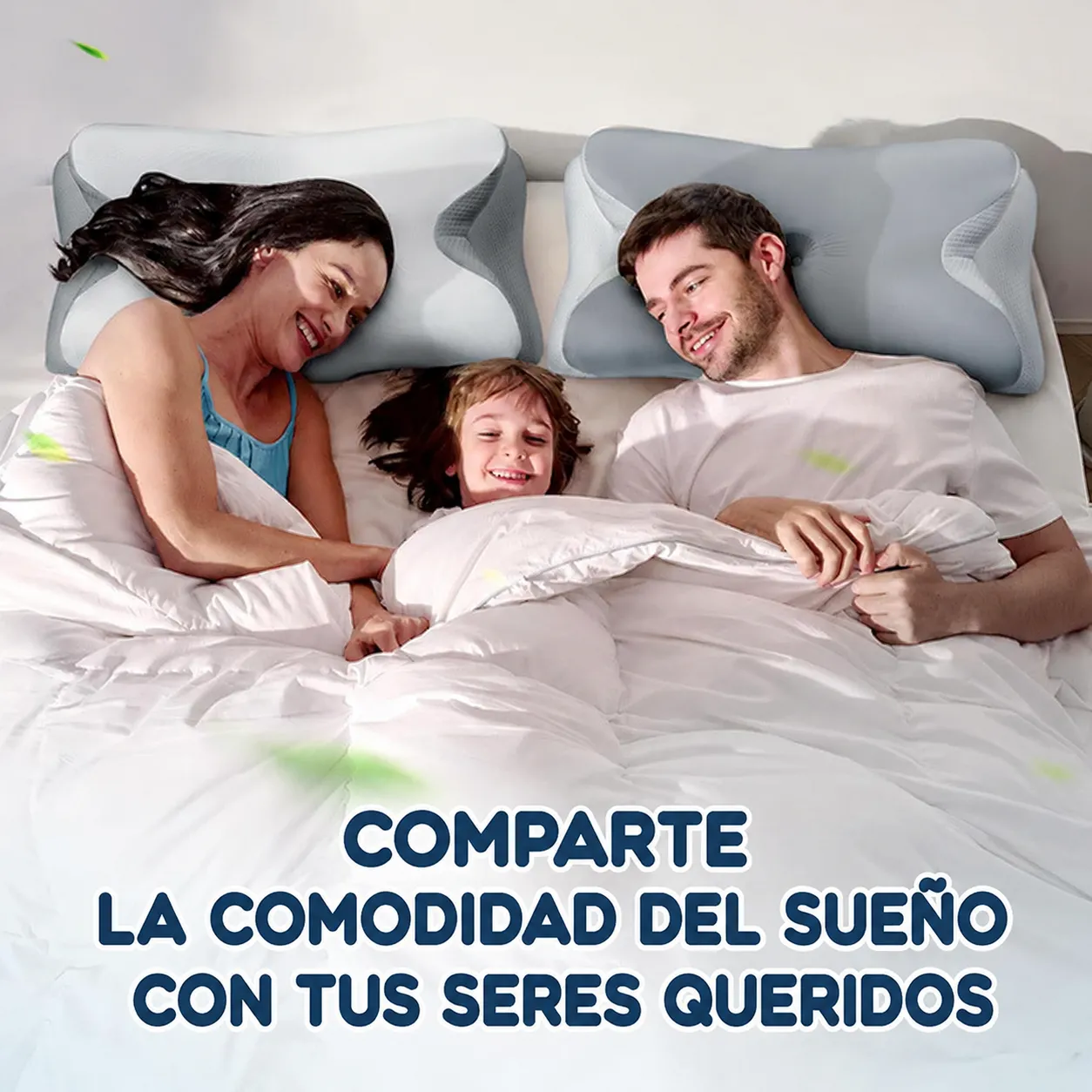 Almohada de memoria en forma de mariposa para dormir, de rebote lento, sin presión, tipo mariposa, para hotel, con protección cervical, núcleo de almohada cruzando fronteras. - Image 3