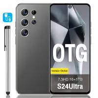 S24Ultra de venta transfronteriza, disponible en stock, pantalla HD de 6.8 pulgadas, gran memoria, teléfono inteligente Android 5G, envíos para comercio exterior.