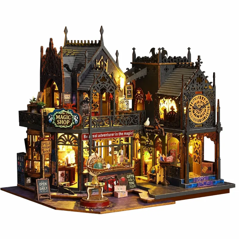 Harry Potter DIY Cabin - Holomage Castle Handmade Assembly Model - Image 5