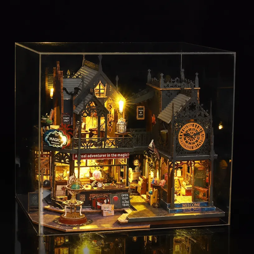 Harry Potter DIY Cabin - Holomage Castle Handmade Assembly Model - Image 2