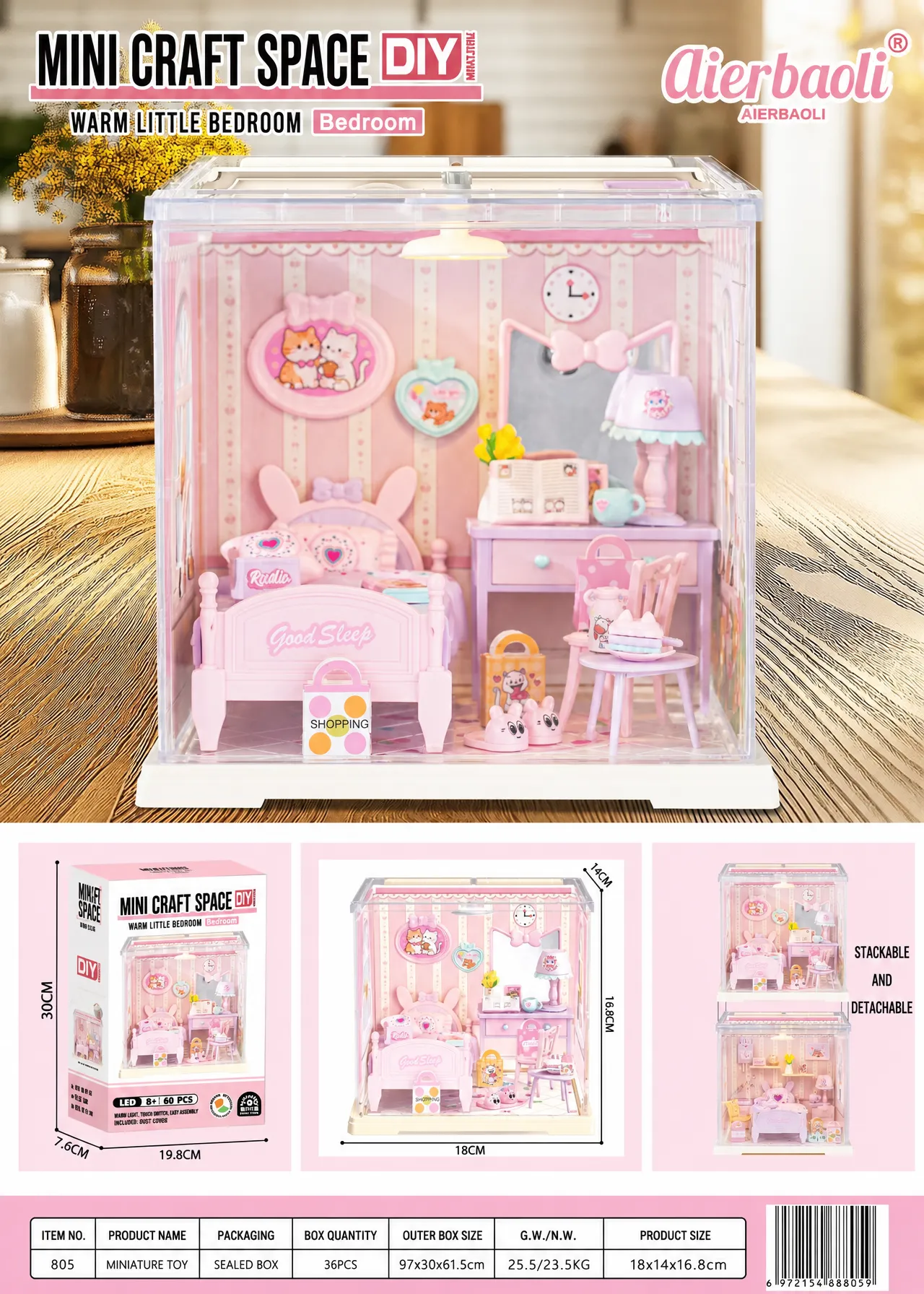 Cozy Little Bedroom 805
