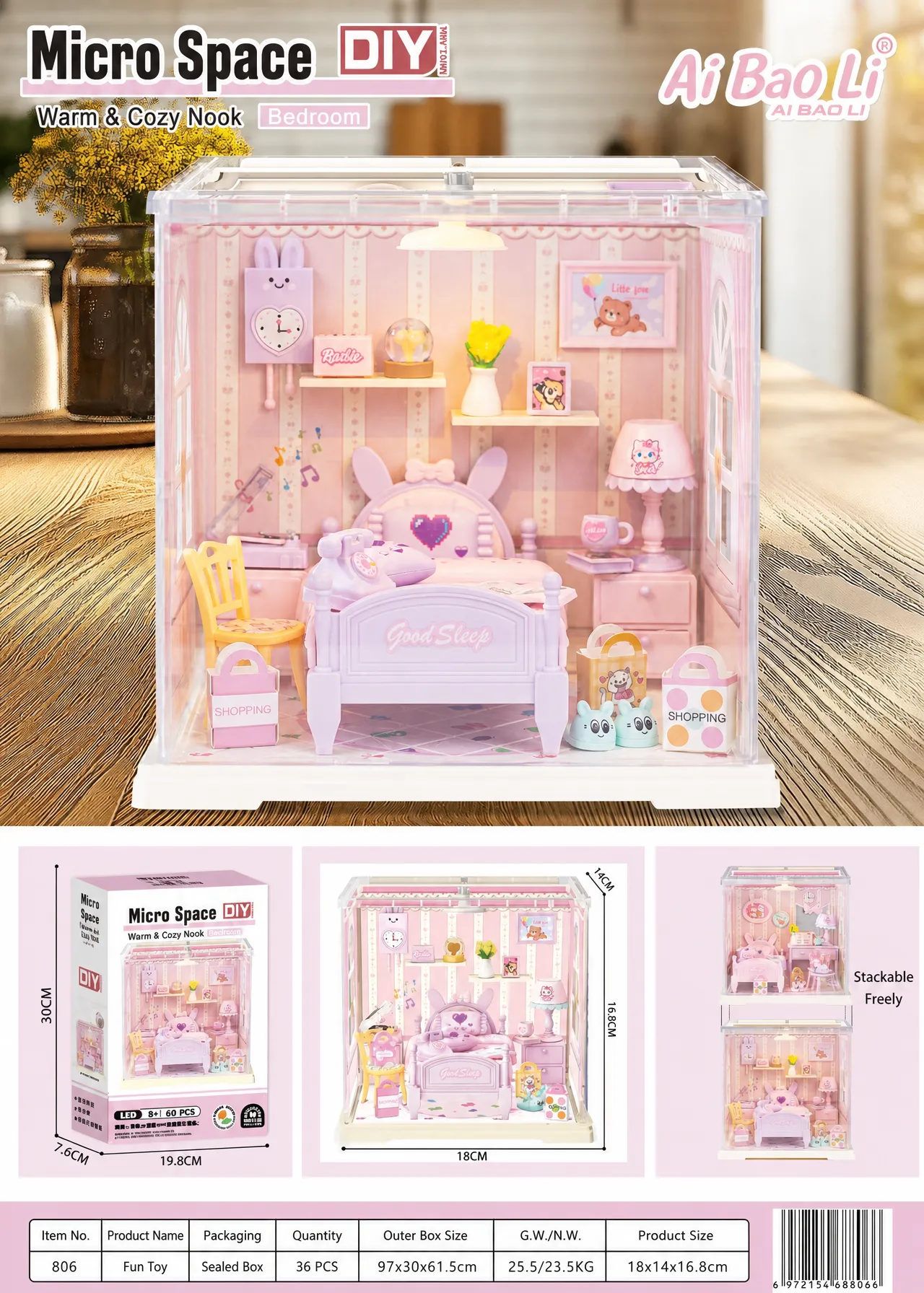 Cozy Little Bedroom 806